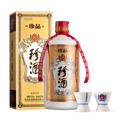 珍品珍酒酱香型白酒53度500ml瓶装酒高粱酒纯粮食